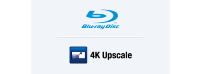 Conversie extinsa 4K si player Blu-ray Disc™