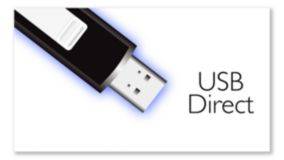 USB Direct pentru o parcurgere simpla a pieselor MP3