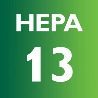 HEPA AirSeal cu filtru HEPA13 retine 99,95% din praf