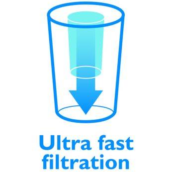 Filtrare ultra-rapida pentru a filtra apa rapid