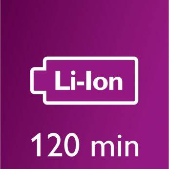 Baterie Li-Ion puternica pentru durata de functionare de 120 min