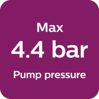 Presiune pompa max. 4,4 bari