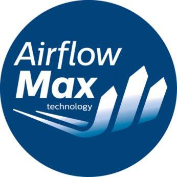 Tehnologia revolutionara AirflowMax pentru putere mare de aspirare