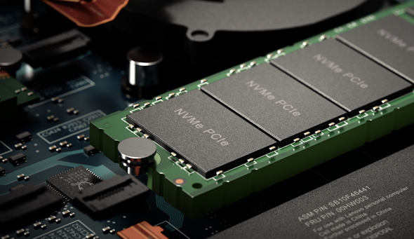 Soluție de stocare ultrarapidă cu SSD PCIe NVMe Samsung