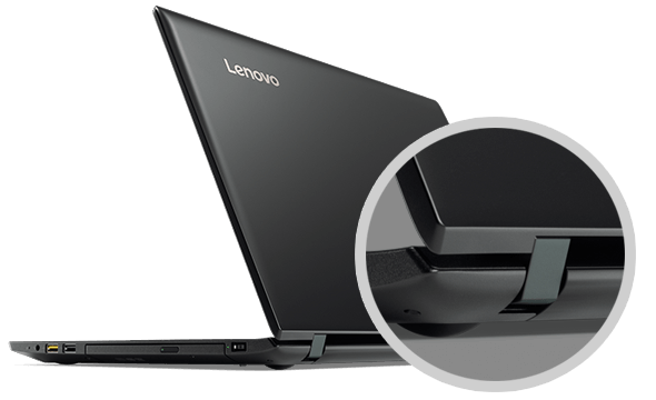 Laptopul Lenovo V510 are un design simplu dar inteligent.