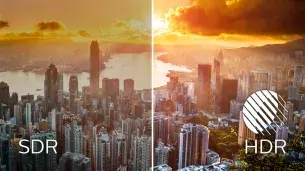 DisplayHDR 400 pentru imagini pline de culoare mai realiste