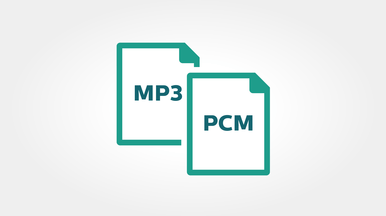 Înregistrare stereo MP3 și PCM pentru redare clară și partajare ușoară de fișiere