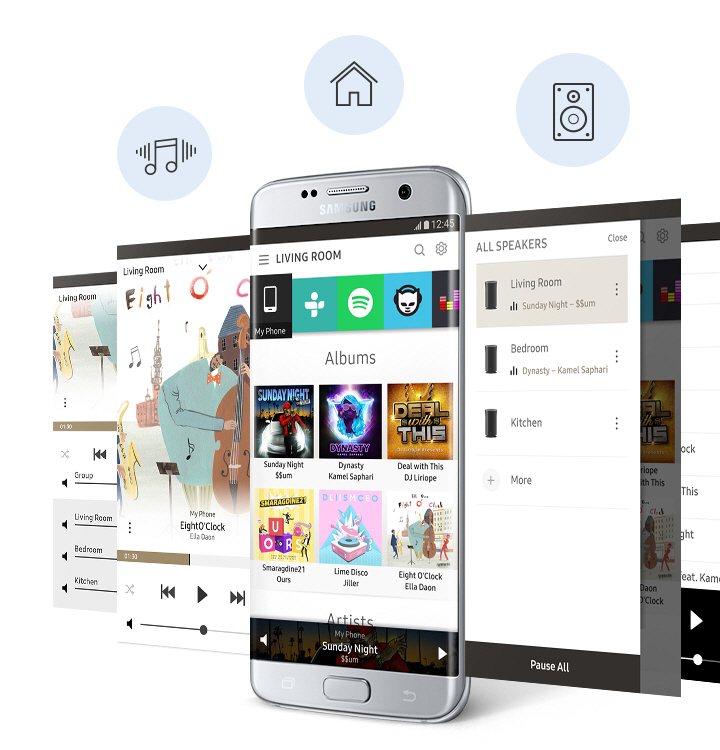 Aplicație Samsung Multiroom