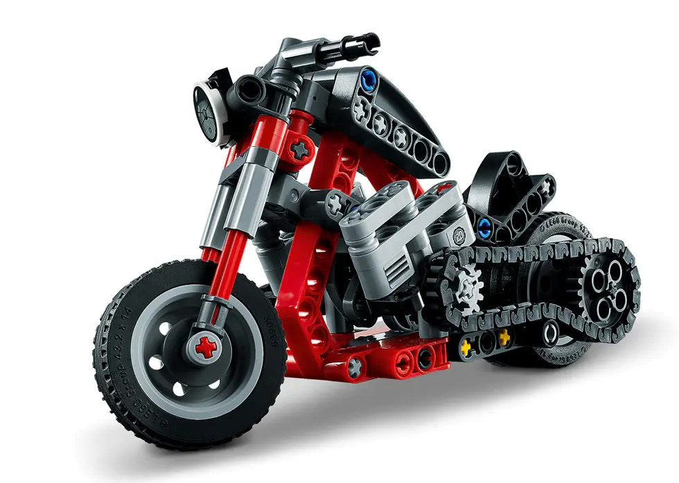 A picture containing toy, LEGO, red Description automatically generated