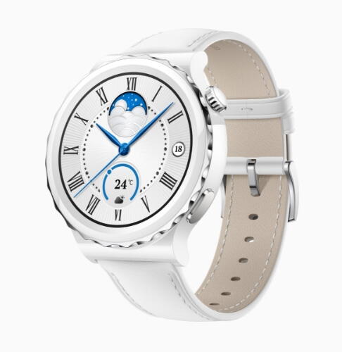 HUAWEI WATCH GT 3 Pro Ceramic White Leather