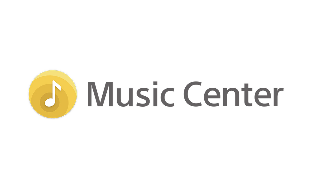 Imagine cu pictograma aplicatiei Sony l Music Center