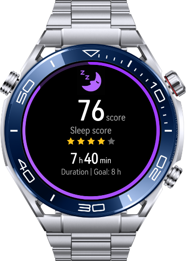 HUAWEI WATCH Ultimate sleep monitoring