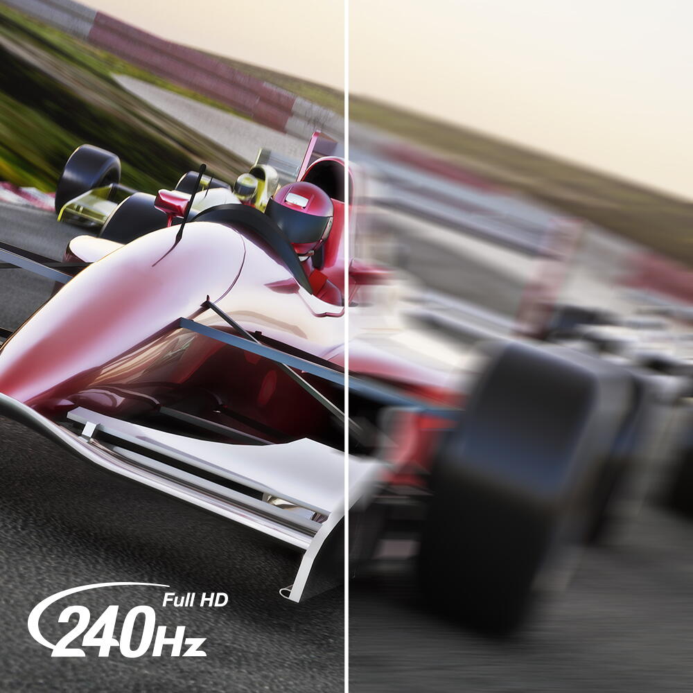 Rezolutie 1080p la rata de reimprospatare de 240 Hz