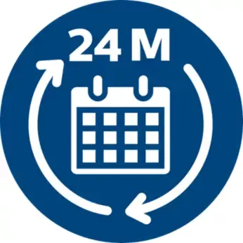 Durată de viaţă de până la 24 de luni*