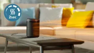 Confort imediat cu încălzire rapidă în 2 secunde