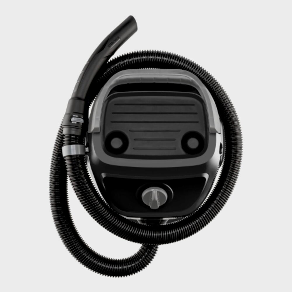 Aspirator umed-uscat KWD 3 S V-17/4/20 Anniversary Edition: Depozitarea furtunului de aspirare pe capul aparatului